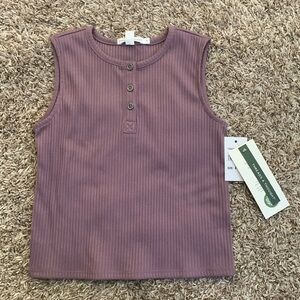 Grayish purple tank top. Threads 4 Thought. Size 8 girls